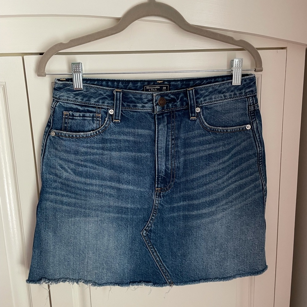 Abercrombie Jean Skirt Size 28